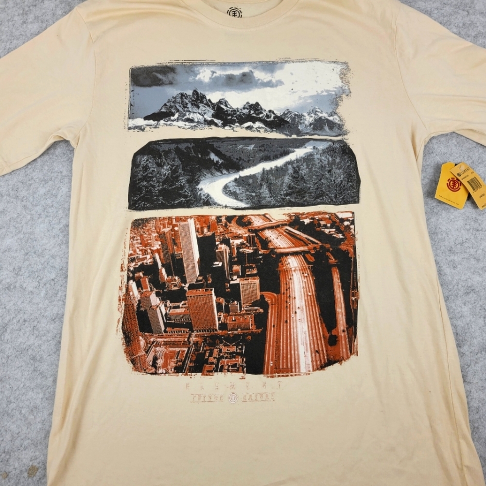 New Element Skate Graphic Regular Fit Men's Shortsleeve T-Shirt ELE-3